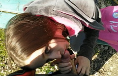 Ради живого хуя весной бабы готовы на все!