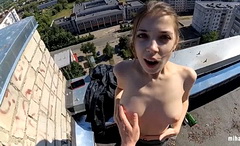 Осчастливил 18-летнюю Дашу на крыше высотки в Москве