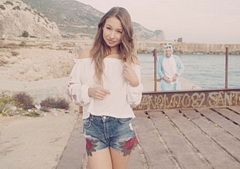 Парень на причале вжарил красивой куколке в щетинистую ПИСЮ