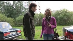 Проводил Катю домой